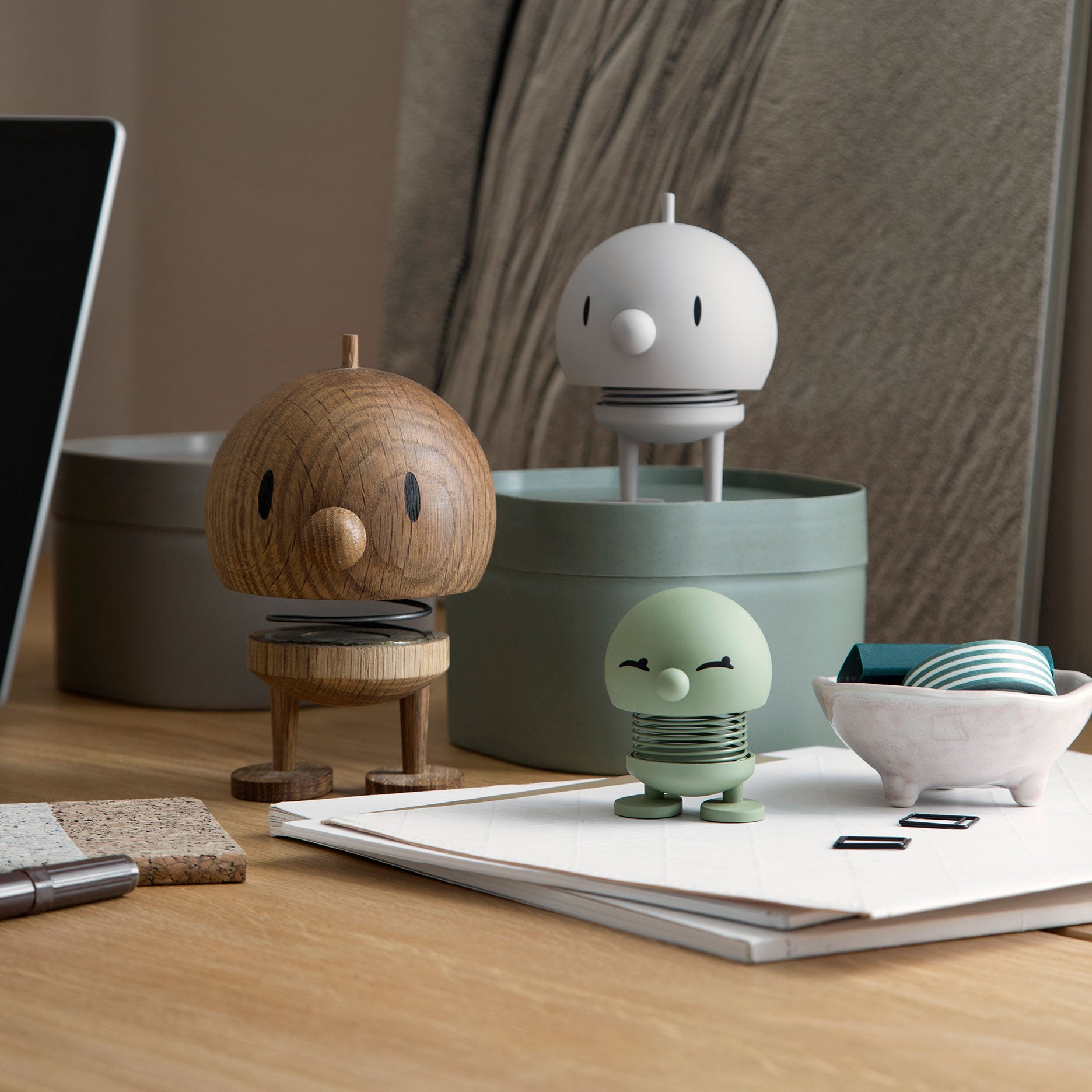 Soft Bimble lille olive